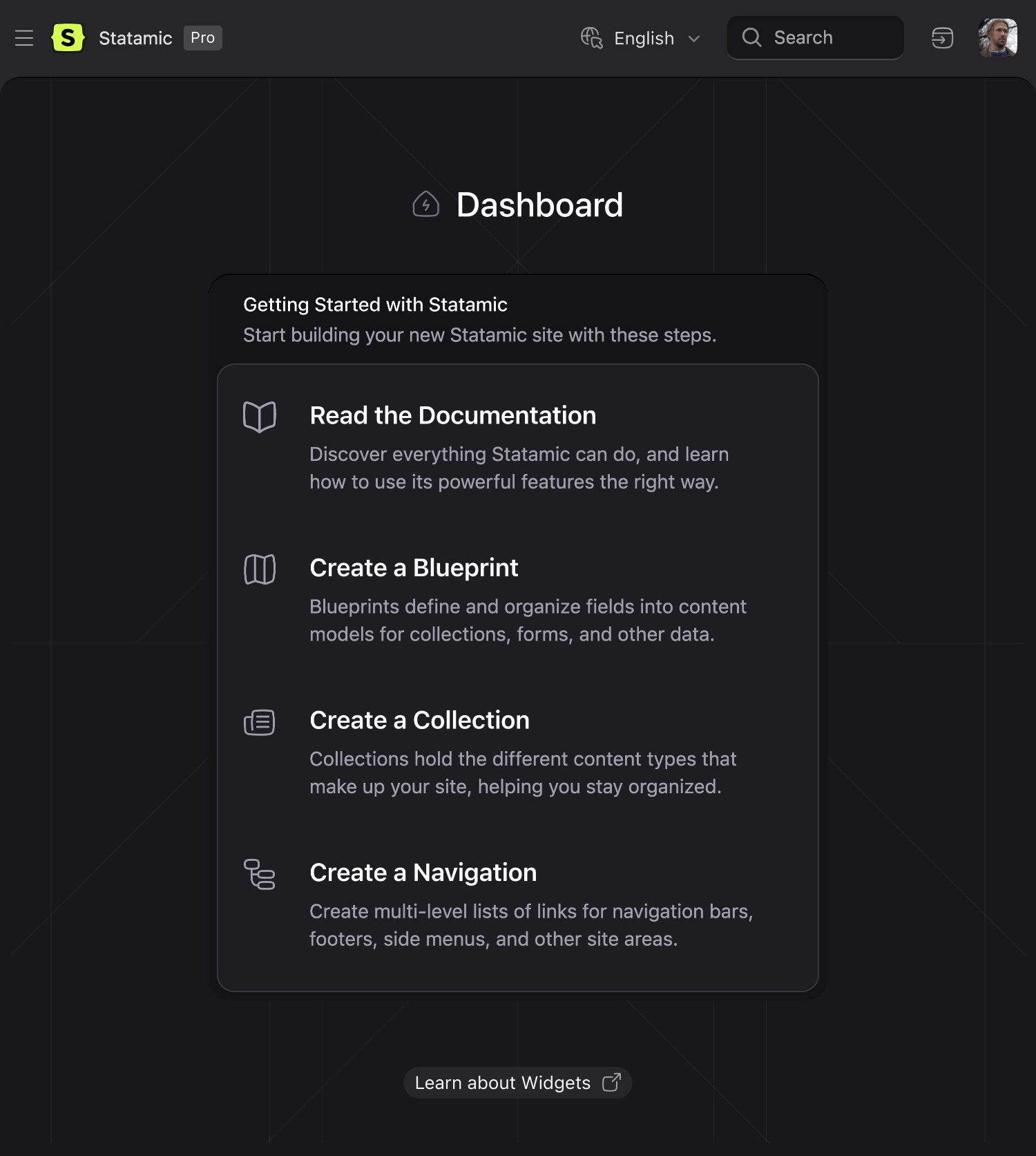 Statamic Global Set Example