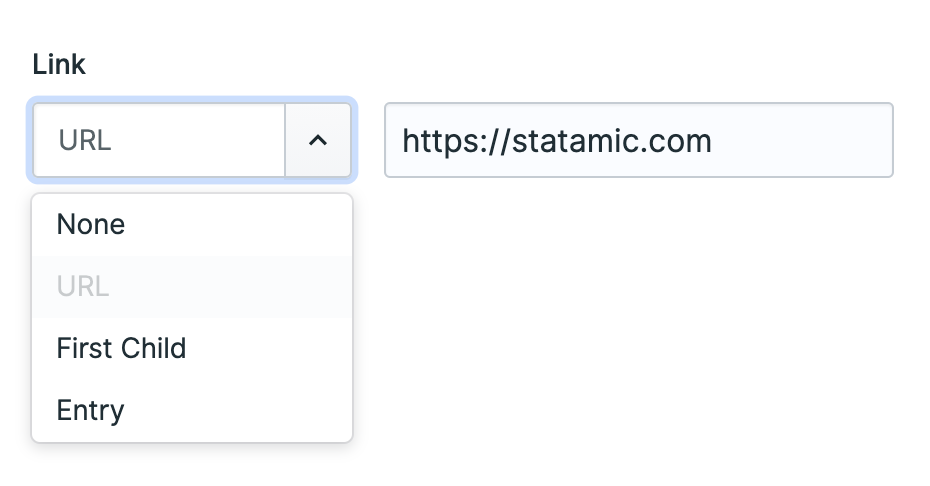 Screenshot of Link