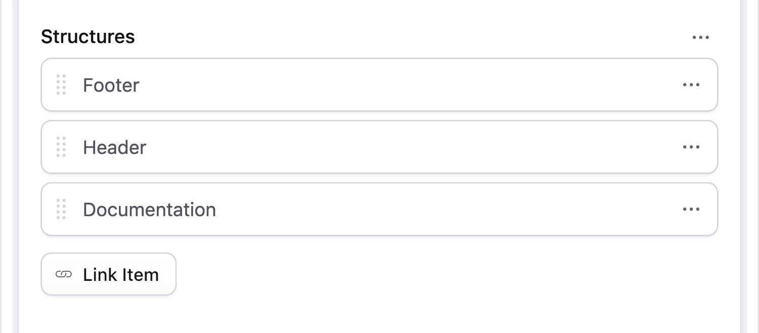 Screenshot of Structures