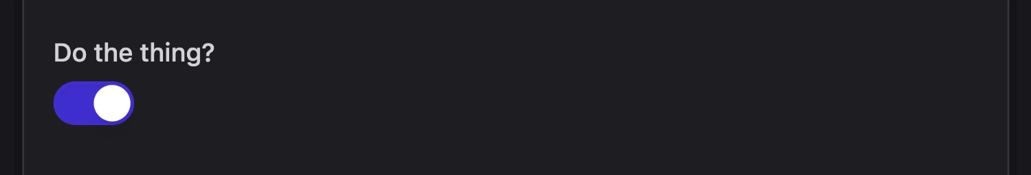 Screenshot of Toggle