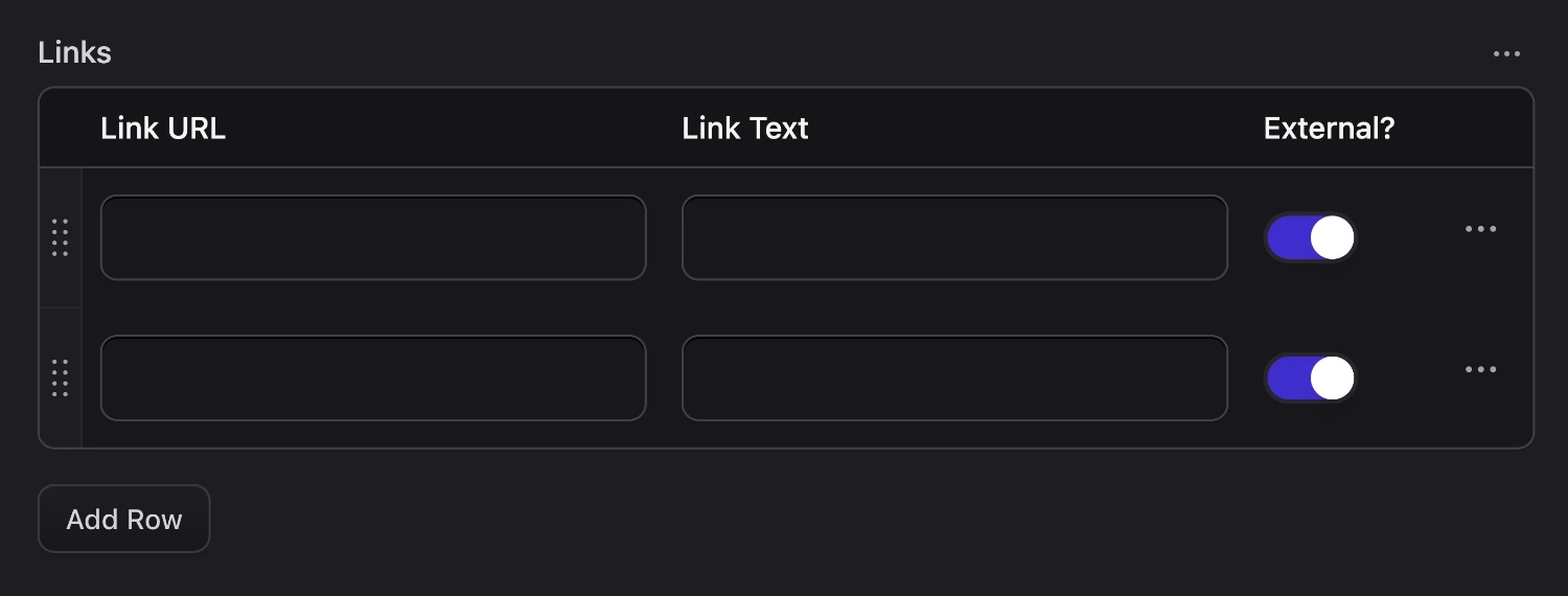 An example grid field