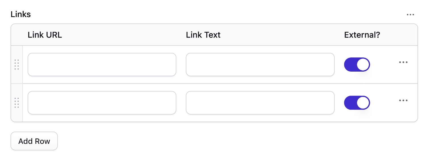An example grid field