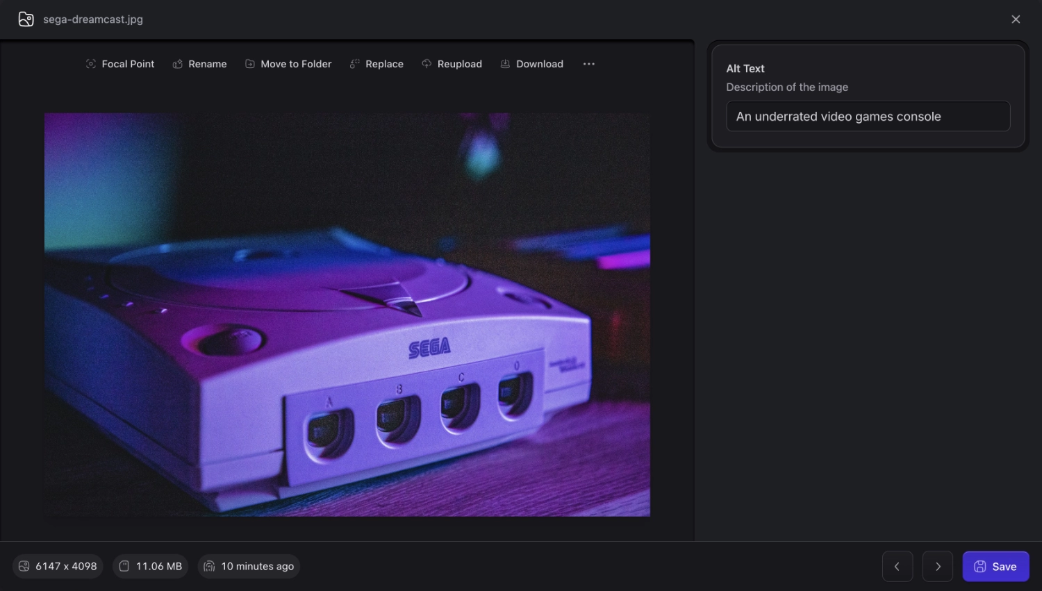 Adding an Alt tag to an image
